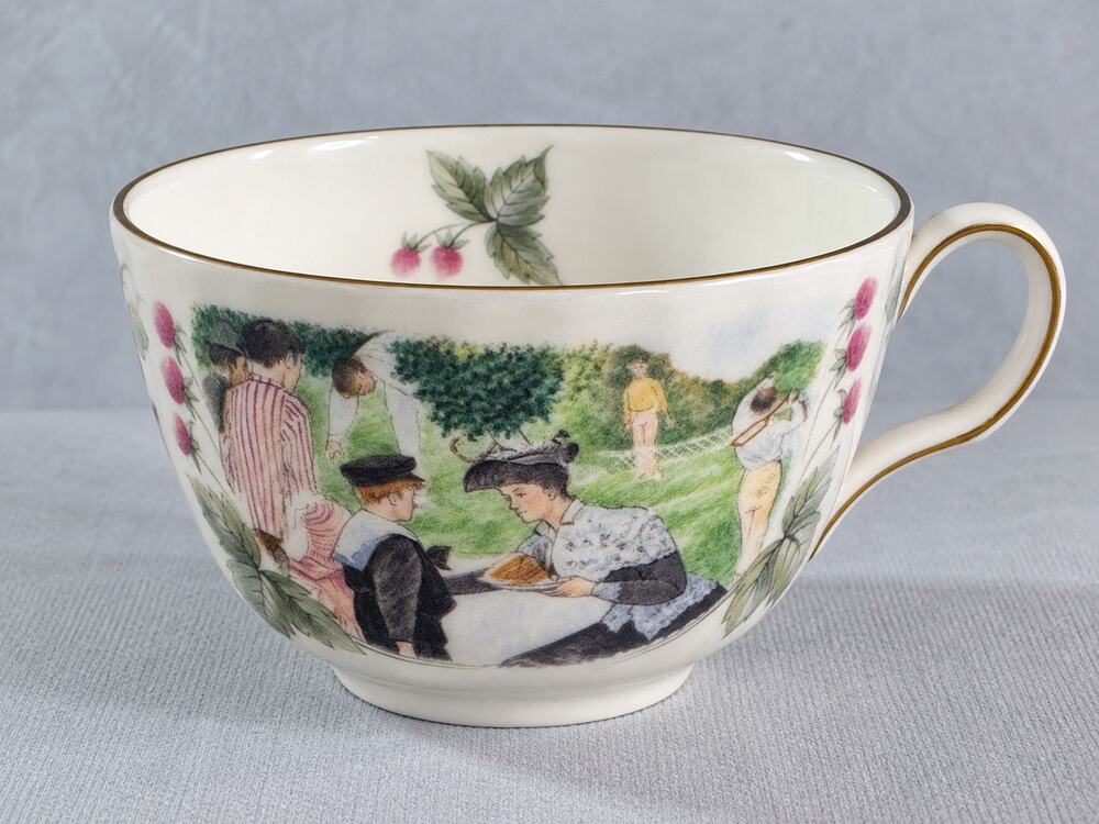 Minton Wimbledon The Tennis Party 1988 Bone China Tea Cup Royal Doulton England